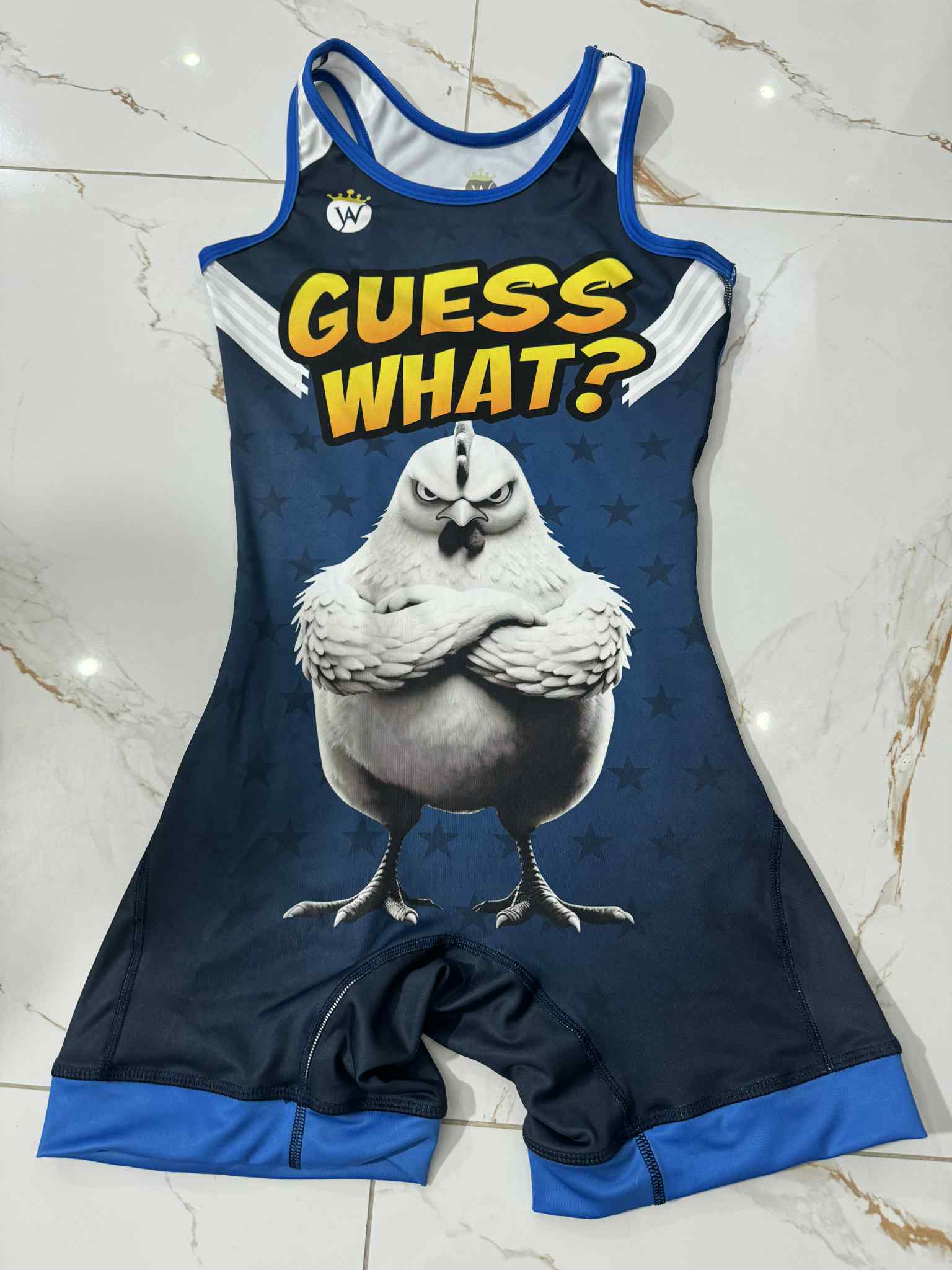 Guess What Singlet Always Wrestle featured athlete Anabelle Wessel